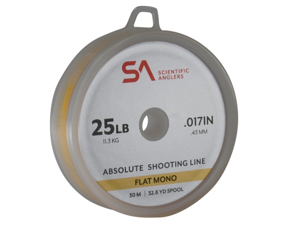 SA Absolute Shooting Line Flat Mono 30m i gruppen Snøre / Flueliner / Løbende linjer hos Sportfiskeprylar.se (129565r)