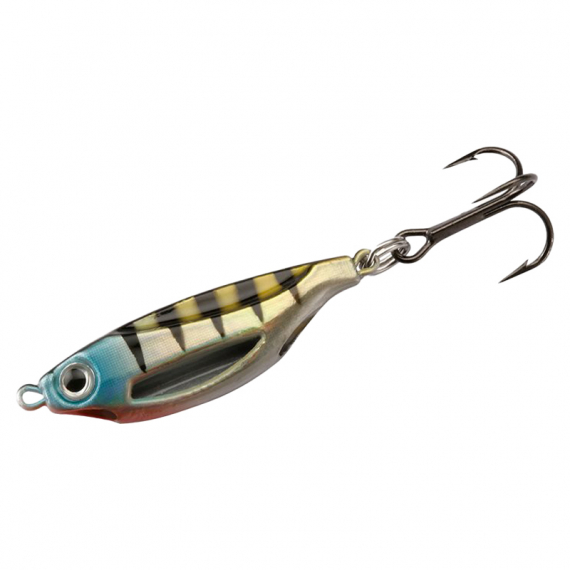 13 Fishing Flash Bang Jigging Rattle Spoon 3,8cm 10,6g - Cosmic Perch i gruppen Madding / Isfiskekroge / LED-jigs til isfiskeri hos Sportfiskeprylar.se (129654NO)