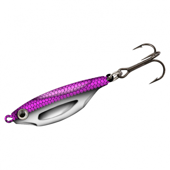 13 Fishing Flash Bang Jigging Rattle Spoon 3,8cm 10,6g - Tickle Me Pink i gruppen Madding / Isfiskekroge / LED-jigs til isfiskeri hos Sportfiskeprylar.se (129661NO)