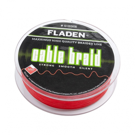 Fladen Maxximus Cable Braid Red 150m i gruppen Snøre / Multifilament hos Sportfiskeprylar.se (13-1315012r)