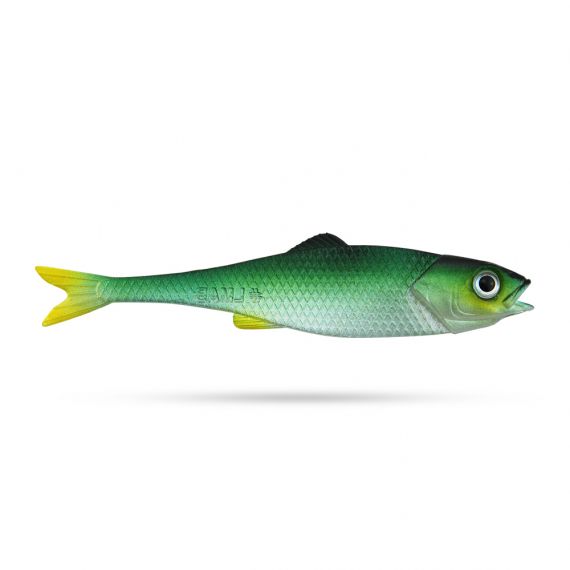 Finesse Filet 7cm (4-pack) - Green Shiner i gruppen Madding / Softbaits / Aborre softbaits og sandard softbaits hos Sportfiskeprylar.se (130000)