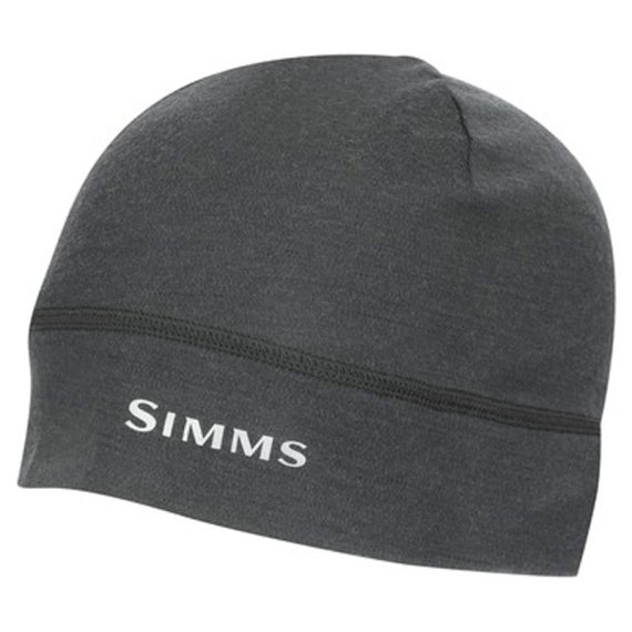 Simms Lightweight Wool Liner Beanie Carbon i gruppen Beklædning og fodtøj / Kasketter og hovedbeklædning / Huer og hatte hos Sportfiskeprylar.se (13094-003-00)