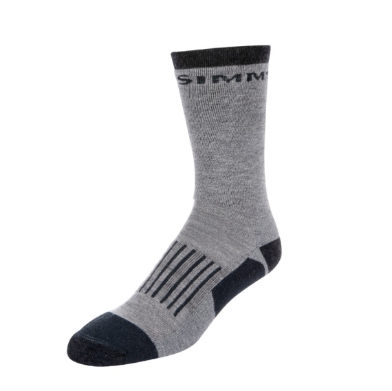 Simms Merino Midweight Hiker Sock Steel Grey i gruppen Beklædning og fodtøj / Beklædning / Undertøj / Sokker hos Sportfiskeprylar.se (13143-016-30r)