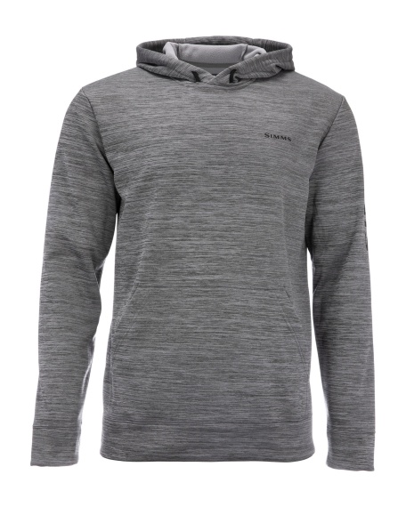 Simms Challenger Hoody Steel Heather i gruppen Beklædning og fodtøj / Beklædning / Sweatere / Hættetrøjer hos Sportfiskeprylar.se (13280-083-20r)