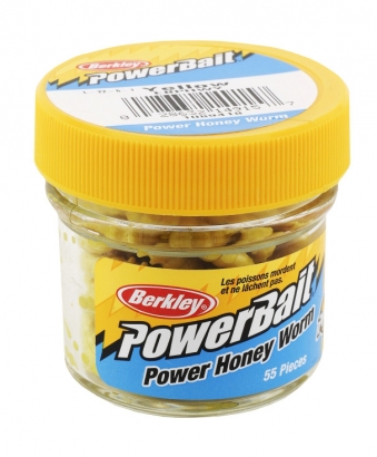 Powerbait Power Honey Worm Garlic i gruppen Madding / Boilies, krogagn og forfoder / Lugttilsætning og ørred-dej hos Sportfiskeprylar.se (1345789)