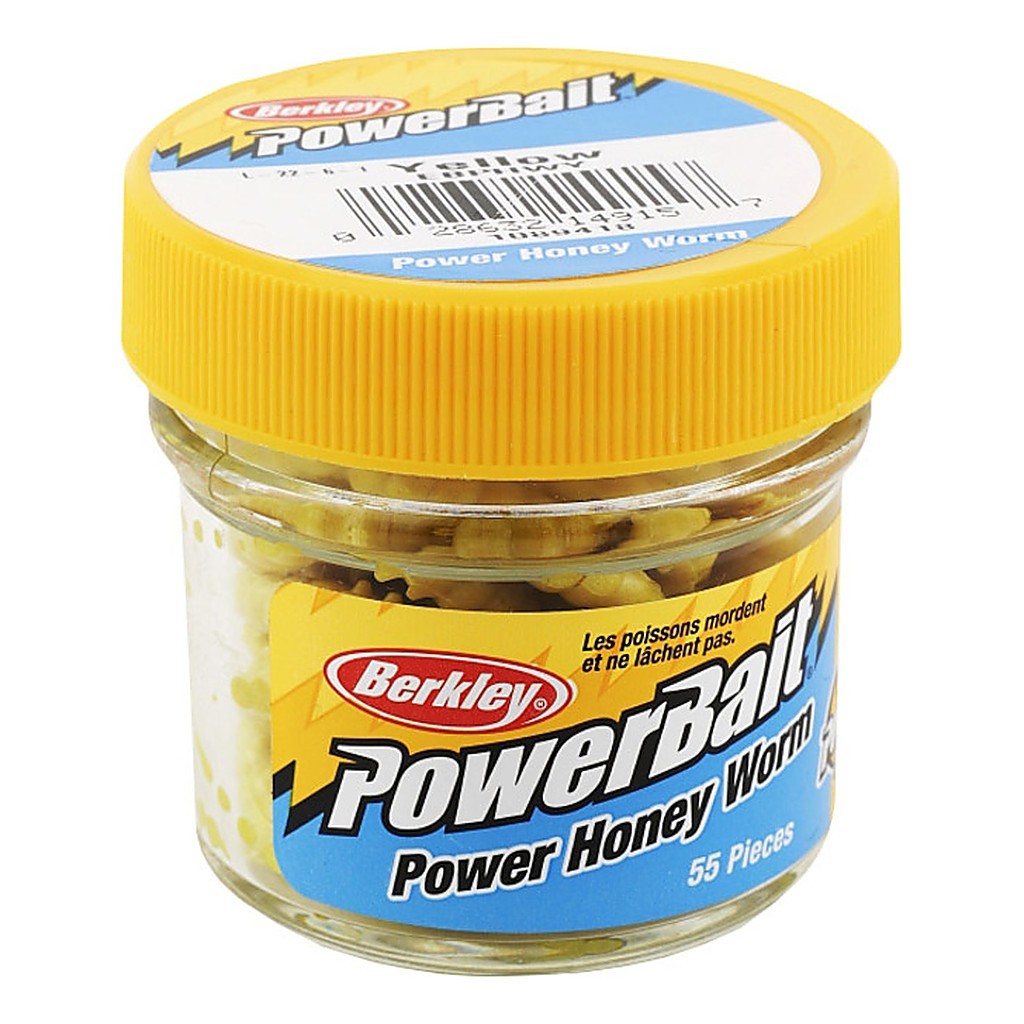 Powerbait Power Honey Worm Garlic i gruppen Madding / Boilies, krogagn og forfoder / Lugttilsætning og ørred-dej hos Sportfiskeprylar.se (1345789)