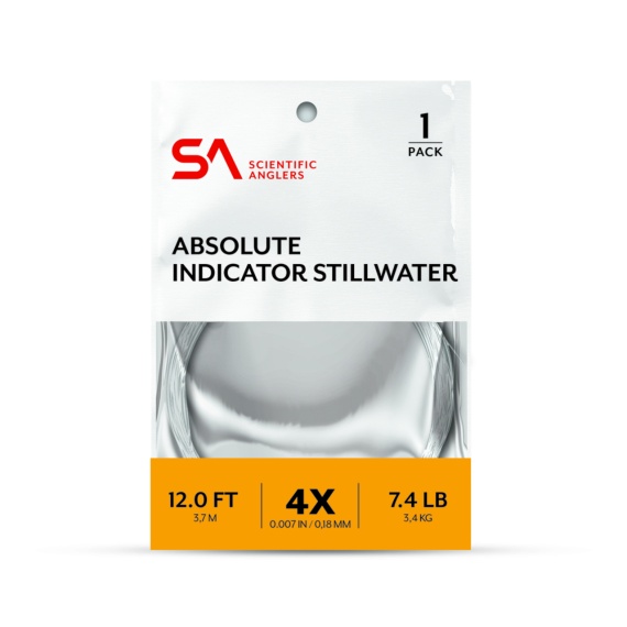 SA Absolute Indicator/Stillwater Leader i gruppen Kroge og endegrej / Ledere og Forfangsmateriale / Færdiglavede forfang / Tapered forfang hos Sportfiskeprylar.se (134743r)
