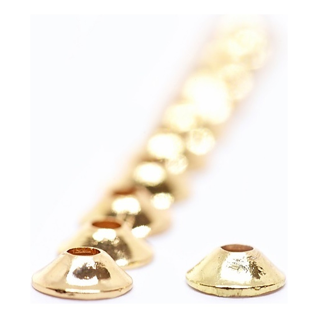 FutureFly Ufo Disc - Gold i gruppen Kroge og endegrej / Fluebinding / Fluebindingsmateriale / Cones hos Sportfiskeprylar.se (1350-003)