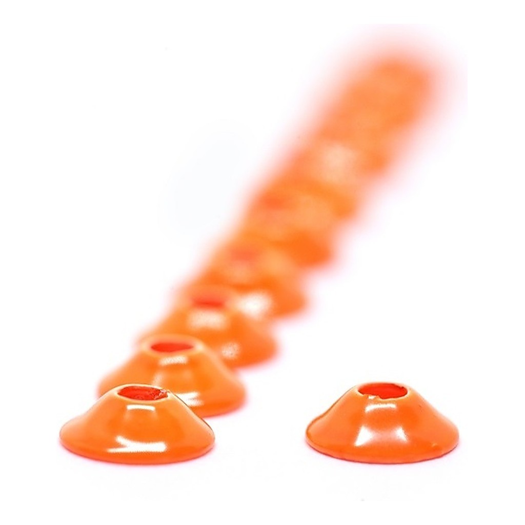 FutureFly Ufo Disc - Fl Orange i gruppen Kroge og endegrej / Fluebinding / Fluebindingsmateriale / Cones hos Sportfiskeprylar.se (1350-005)