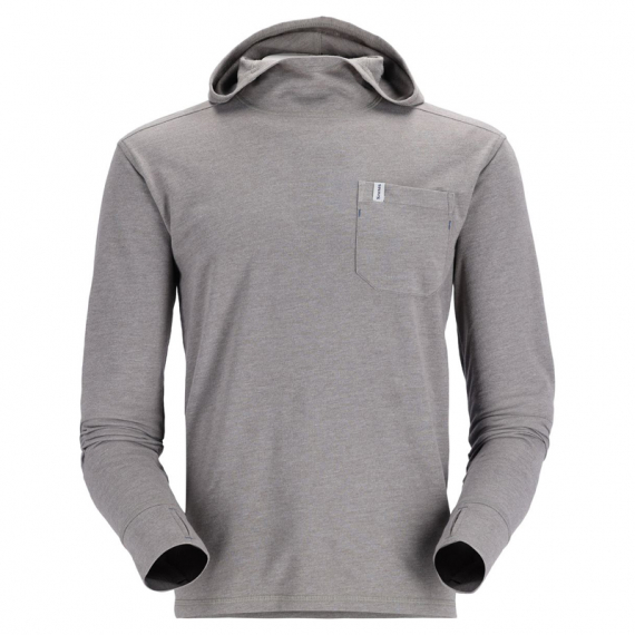 Simms Henry\'s Fork Hoody Steel Heather i gruppen Beklædning og fodtøj / Beklædning / Sweatere / Hættetrøjer hos Sportfiskeprylar.se (13570-083-30r)