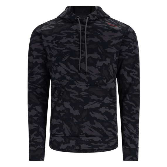 Simms CX Hoody Ghost Camo Black i gruppen Beklædning og fodtøj / Beklædning / Sweatere / Hættetrøjer hos Sportfiskeprylar.se (13654-1032-20r)