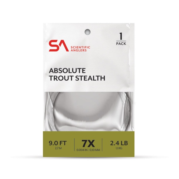 SA Absolute Trout Finesse Leader 10\' i gruppen Kroge og endegrej / Ledere og Forfangsmateriale / Færdiglavede forfang / Tapered forfang hos Sportfiskeprylar.se (138093r)