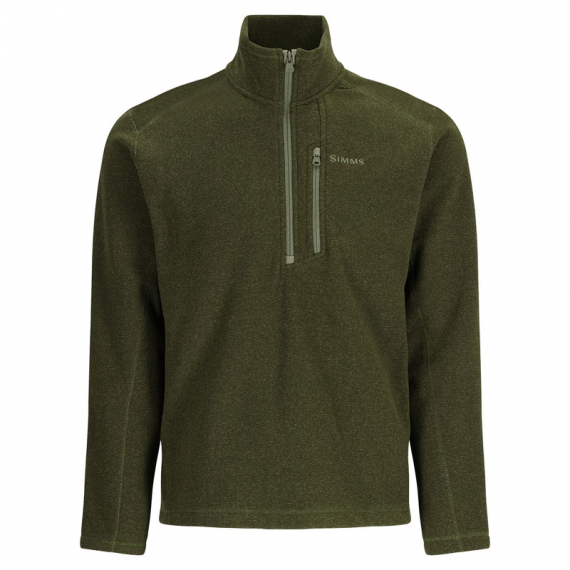 Simms Rivershed Half Zip Riffle Heather i gruppen Beklædning og fodtøj / Beklædning / Sweatere / Fleecesweatere hos Sportfiskeprylar.se (13851-1153-30r)