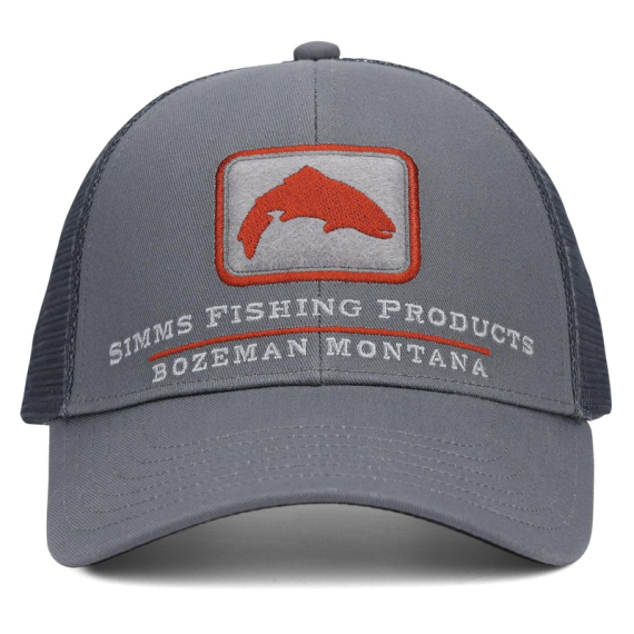 Simms Single Haul Small Fit Trucker Gunmetal i gruppen Beklædning og fodtøj / Kasketter og hovedbeklædning / Kasketter hos Sportfiskeprylar.se (14107-1343-00)
