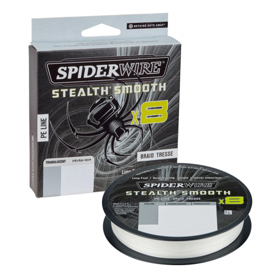 SpiderWire Stealth Smooth Braid 8 0.09mm Translucent 150m i gruppen Snøre / Multifilament hos Sportfiskeprylar.se (1515649)