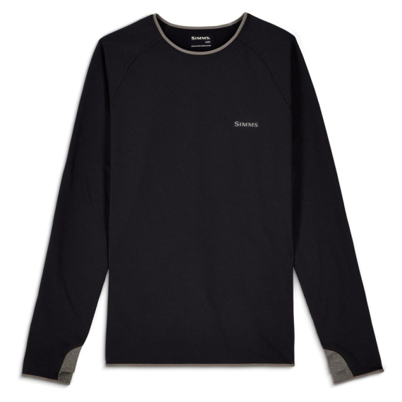 Simms Strata 200 Crew Black i gruppen Beklædning og fodtøj / Beklædning / Undertøj / Langærmede undertrøjer hos Sportfiskeprylar.se (14228-001-20r)