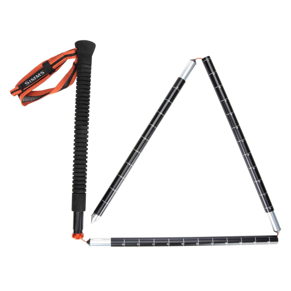 Simms Wading Staff Aluminum Black i gruppen Udstyr og tilbehør / Vadestav hos Sportfiskeprylar.se (14369-001-00)