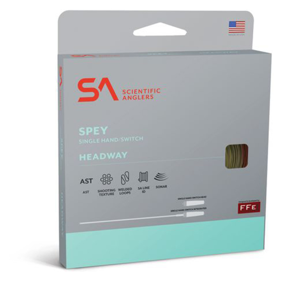 SA Headway Single Hand/Switch Belly Float Orange/Mustard i gruppen Snøre / Flueliner / Skydeklumper hos Sportfiskeprylar.se (144049r)