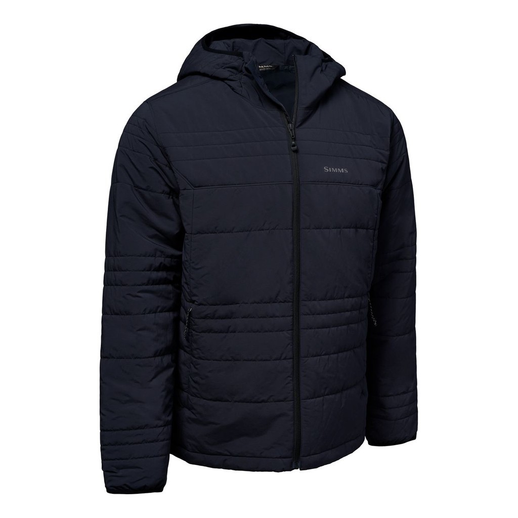 Simms Fall Run Hooded Jacket Black i gruppen Beklædning og fodtøj / Beklædning / Jakker / Dun- og syntetforede jakker hos Sportfiskeprylar.se (14518-001-30r)