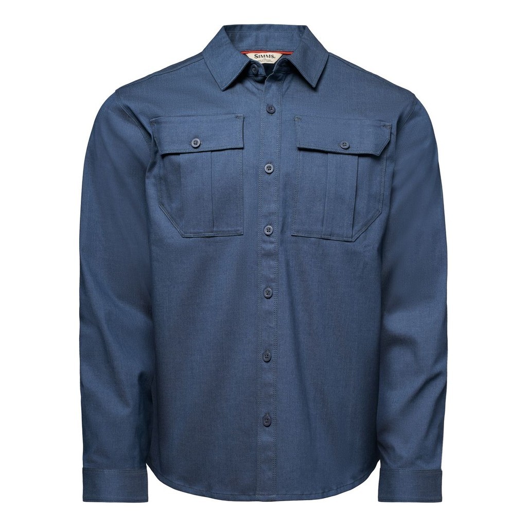Simms Harbor Work Shirt Selvedge i gruppen Beklædning og fodtøj / Beklædning / Skjorter hos Sportfiskeprylar.se (14536-1166-30r)