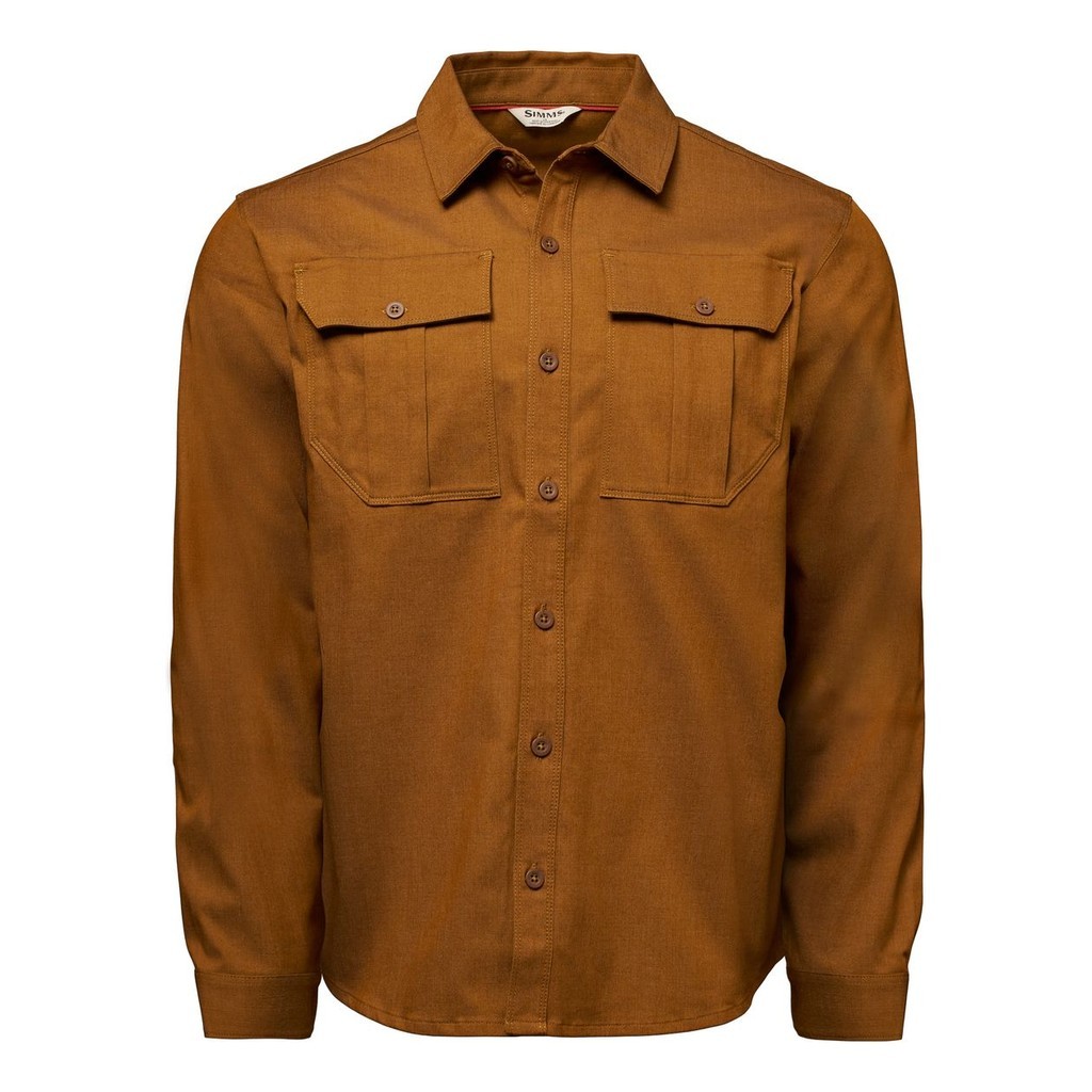 Simms Harbor Work Shirt Cobia i gruppen Beklædning og fodtøj / Beklædning / Skjorter hos Sportfiskeprylar.se (14536-1229-30r)
