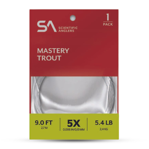 SA Mastery Trout Leader 12\' i gruppen Kroge og endegrej / Ledere og Forfangsmateriale / Færdiglavede forfang / Tapered forfang hos Sportfiskeprylar.se (146036r)