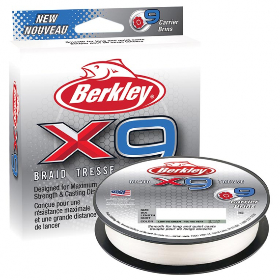 Berkley X9 150m Crystal i gruppen Snøre / Multifilament hos Sportfiskeprylar.se (1486883r)