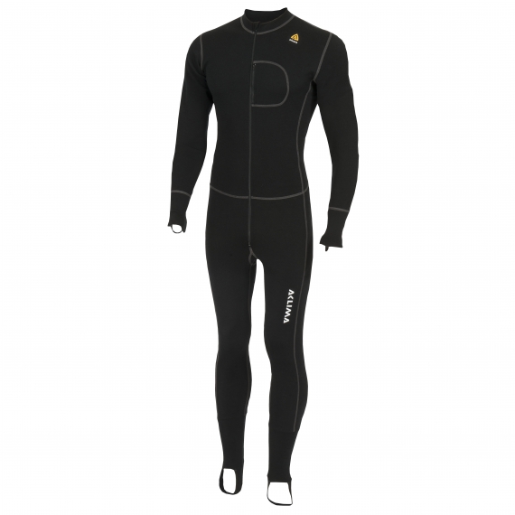 Aclima Warmwool Bodypiece Jet Black i gruppen Beklædning og fodtøj / Beklædning / Undertøj / Undertøjssæt hos Sportfiskeprylar.se (149503001-05r)