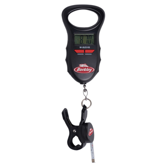 Berkley Digital Scales With measuring tape 50LB i gruppen Udstyr og tilbehør / Vægte hos Sportfiskeprylar.se (1497141)