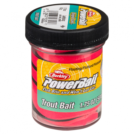 Berkley Powerbait Trout Bait 50g - Pink Panda i gruppen Madding / Boilies, krogagn og forfoder / Lugttilsætning og ørred-dej hos Sportfiskeprylar.se (1525052)