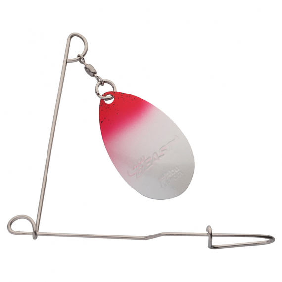 Abu Garcia Insta-Spinnerbait (2-pcs) - Red Head i gruppen Kroge og endegrej / Spinnerbait rigs and blades hos Sportfiskeprylar.se (1531486)