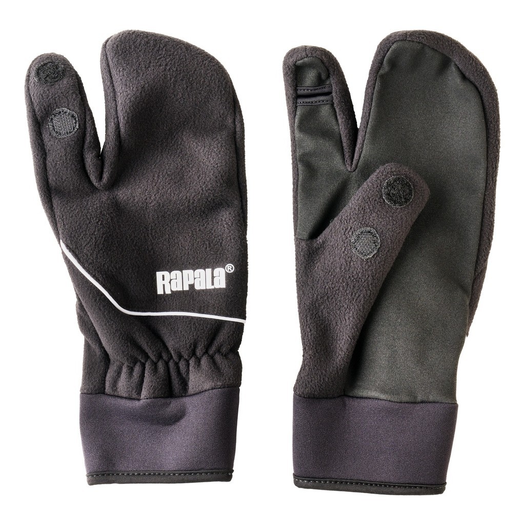 Rapala Soft Shell Open Finger Lobster Gloves Black i gruppen Beklædning og fodtøj / Beklædning / Handsker hos Sportfiskeprylar.se (154661NOr)