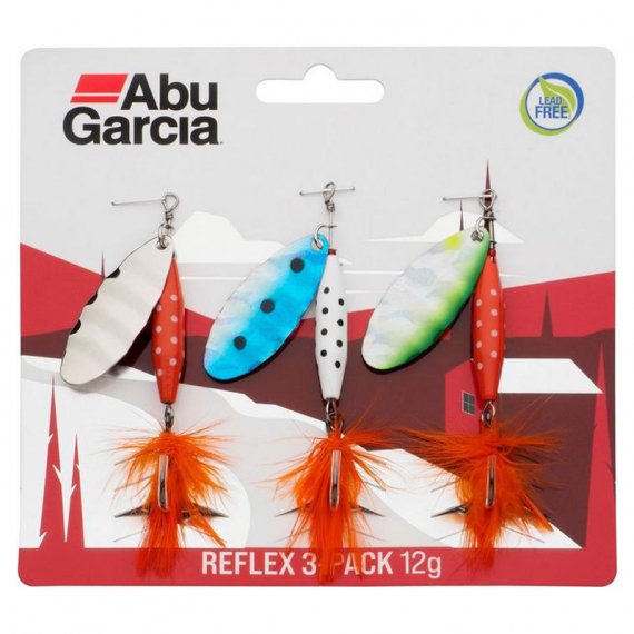 Abu Garcia Reflex Lead Free (3-pack) i gruppen Madding / Inline spinnere hos Sportfiskeprylar.se (1549924r)
