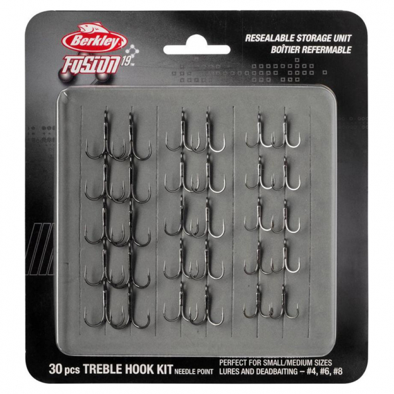 Berkley Fusion19 Treble Kit Small 30pcs i gruppen Kroge og endegrej / Kroge hos Sportfiskeprylar.se (1550775)