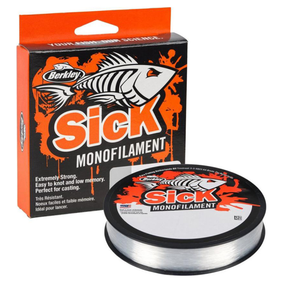 Berkley Sick Mono Clear 300m i gruppen Snøre / Monofilament snøre hos Sportfiskeprylar.se (1558795r)