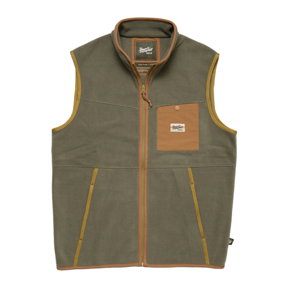 Howler Bro\'s Free Range Fleece Vest Oregano i gruppen Beklædning og fodtøj / Beklædning / Veste / Hverdagsveste hos Sportfiskeprylar.se (157825F-ORE-Sr)
