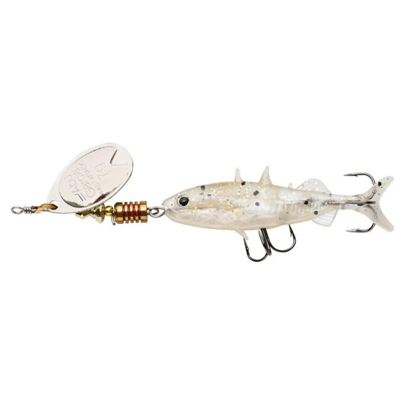 Abu Garcia FA Stickle Spinner 6,5cm, 7g - Salt N Pepper i gruppen Madding / Spinnere / Inlinespinnare hos Sportfiskeprylar.se (1596280)
