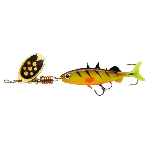 Abu Garcia FA Stickle Spinner 6,5cm, 7g - Fire Perch i gruppen Madding / Spinnere / Inlinespinnare hos Sportfiskeprylar.se (1596281)