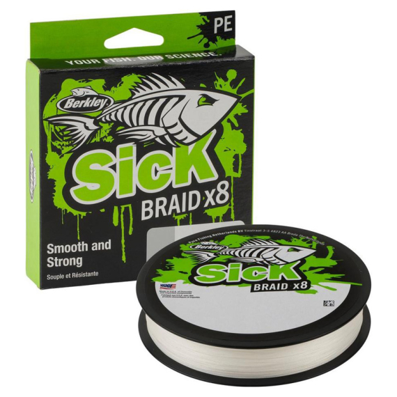 Berkley Sick Braid White 150m i gruppen Snøre / Multifilament hos Sportfiskeprylar.se (1596660r)