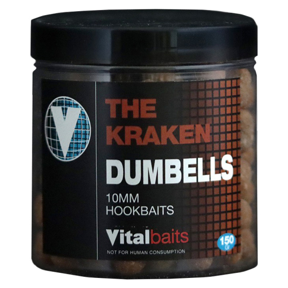Vital Baits The Kraken Dumbells 10mm 150 g i gruppen Madding / Boilies, krogagn og forfoder / Boilies hos Sportfiskeprylar.se (16-0001)