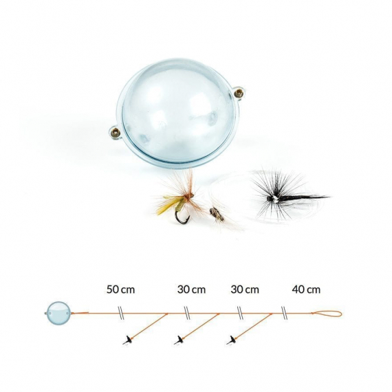 Fladen Fly Casting with floating ball and Dry flies i gruppen Madding / Bombarda og Float N\' Fly / Float N\' Fly hos Sportfiskeprylar.se (16-7603)