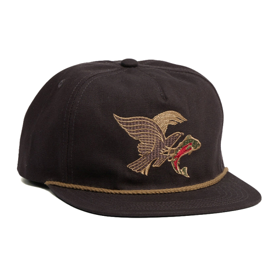 Howler Bro\'s Unstructured Snapback Hats Osprey Prey - Black Twill i gruppen Beklædning og fodtøj / Kasketter og hovedbeklædning / Kasketter hos Sportfiskeprylar.se (160525F-OSP)