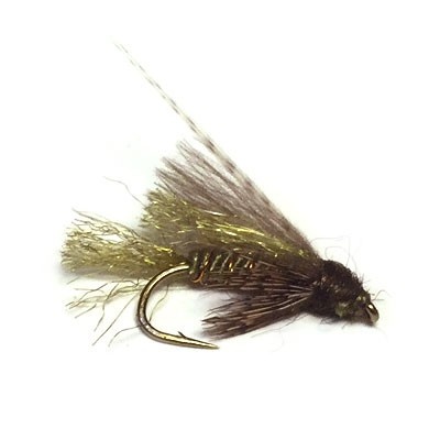 CDC Caddis Emerger Olive # 14 i gruppen Madding / Fluer / Tørfluer hos Sportfiskeprylar.se (16058-OLIVE-14)