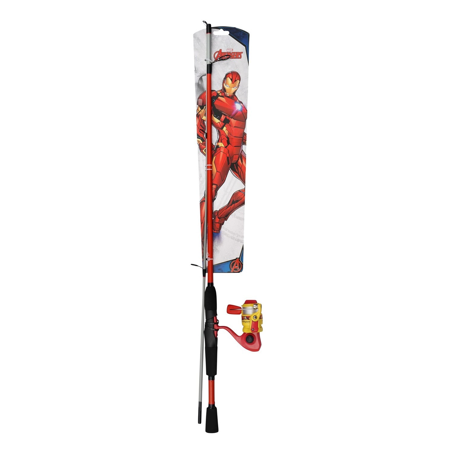 Shakespeare Marvel Iron Man Spinning Combo - 5\'6\'\' 5-20g i gruppen Sæt / Spinnesæt / Allround Spinnesæt hos Sportfiskeprylar.se (1610325)