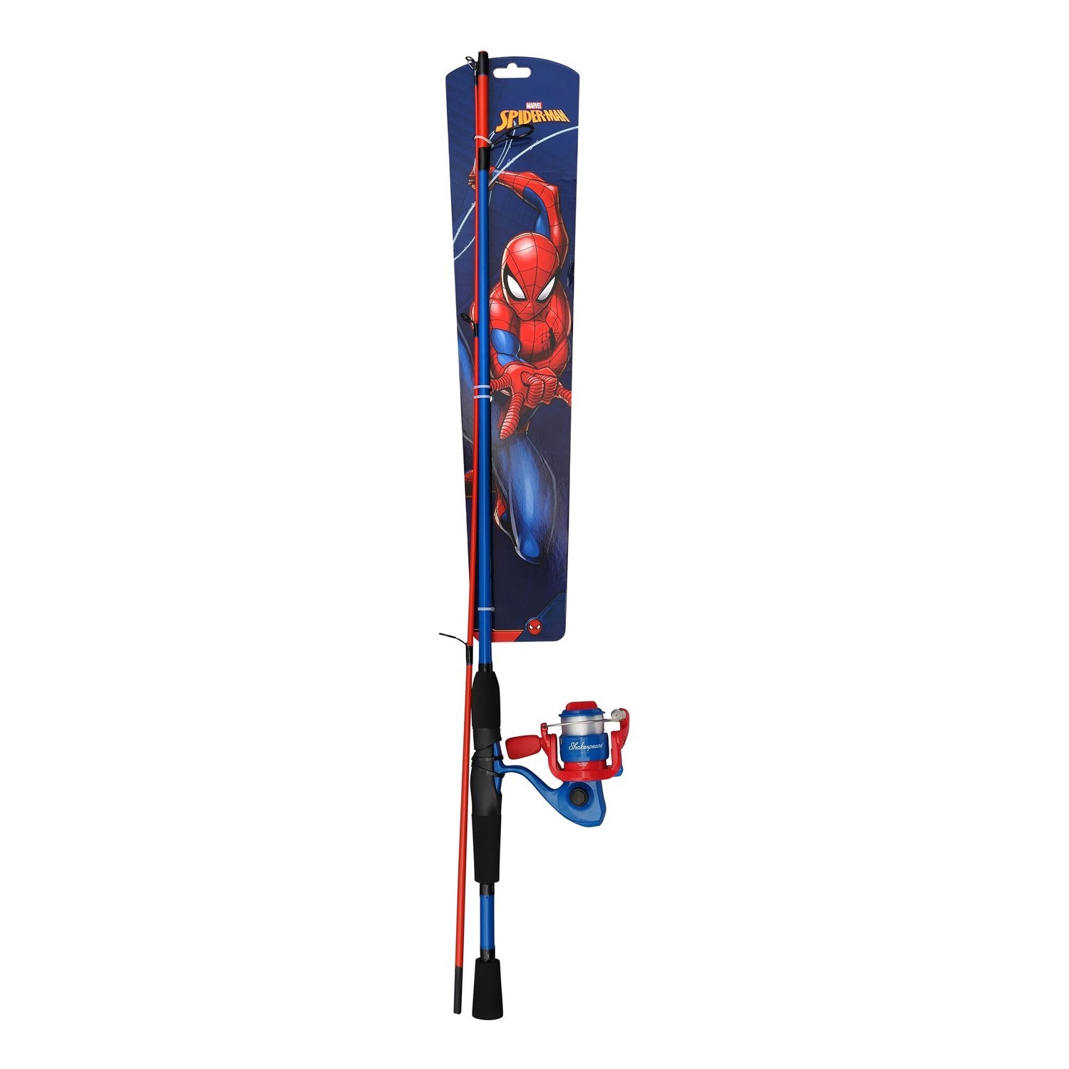 Shakespeare Marvel Spiderman Spinning Combo - 5\'6\'\' 5-20g i gruppen Sæt / Spinnesæt / Allround Spinnesæt hos Sportfiskeprylar.se (1610333)