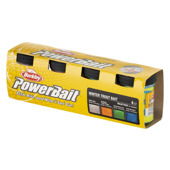 Berkley Powerbait Trout Dough Seasons 4-Pack i gruppen Madding / Boilies, krogagn og forfoder / Lugttilsætning og ørred-dej hos Sportfiskeprylar.se (1633610r)