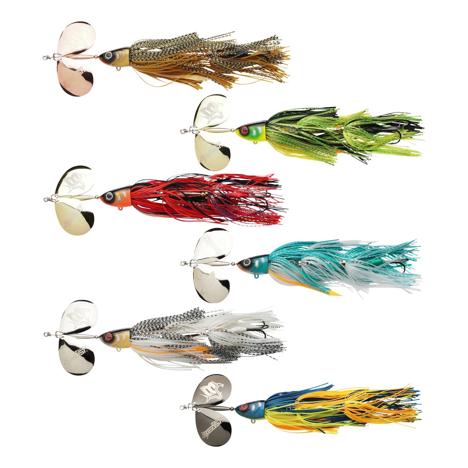 Abu Garcia Beast Skirted Spinner i gruppen Madding / Spinnere / Spinnerbaits hos Sportfiskeprylar.se (1640647r)