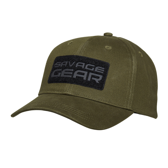 Savage Gear Badge Baseball Cap - Green i gruppen Beklædning og fodtøj / Kasketter og hovedbeklædning / Kasketter hos Sportfiskeprylar.se (1642627)