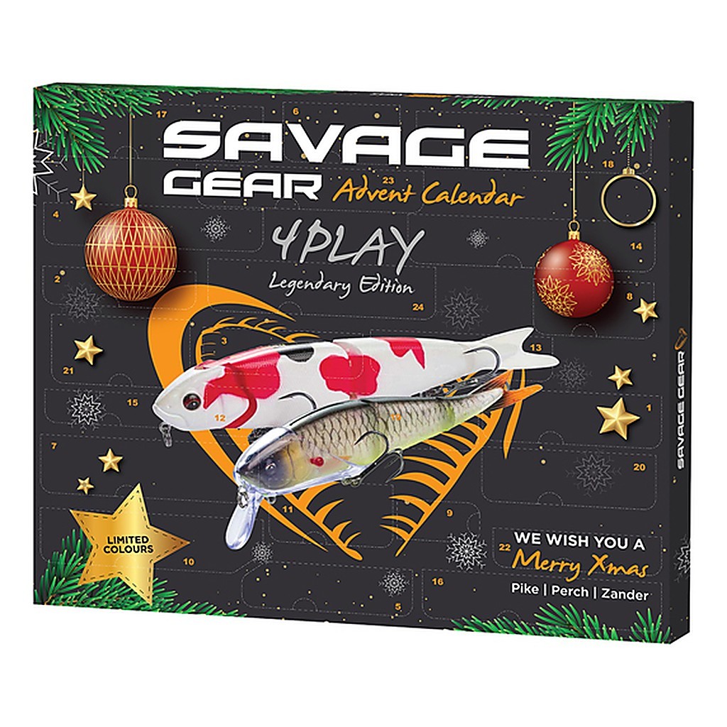 Savage Gear 4PLAY Calendar i gruppen Andet / Gaver & Gaveguider / Adventskalender hos Sportfiskeprylar.se (1656128)