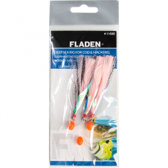Fladen Luminous Silk Hooks Size 1/0 Pink i gruppen Madding / Havfiskeri madding / Flasher rigs og rigs til havfiskeri hos Sportfiskeprylar.se (17-45102)